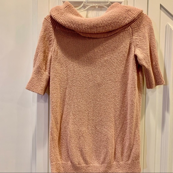 Ann Taylor Loft Vintage Peach Cowl‎ Neck Sweater S - Picture 8 of 11